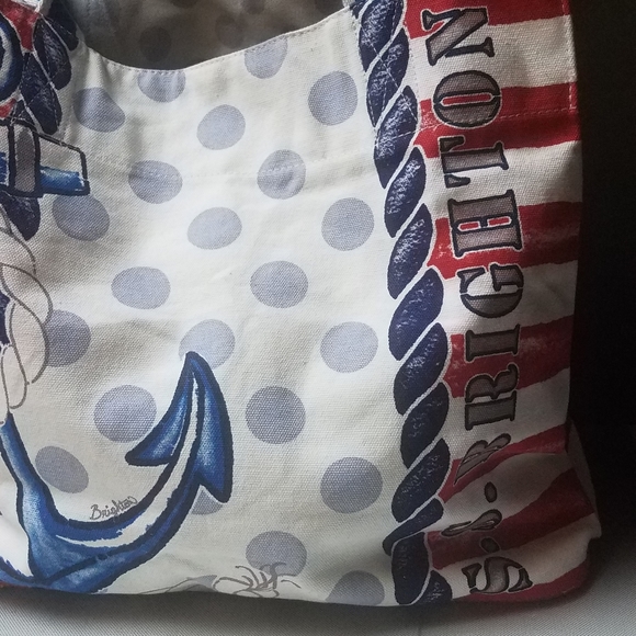 SSBrighton sail away wkend nautical never full Tote Coastal Granny - Picture 3 of 5